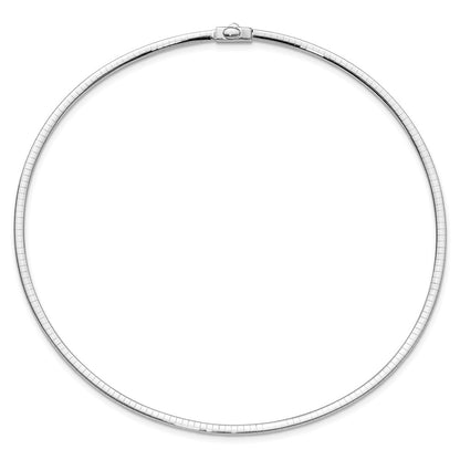 3mm Reversible Omega Necklace