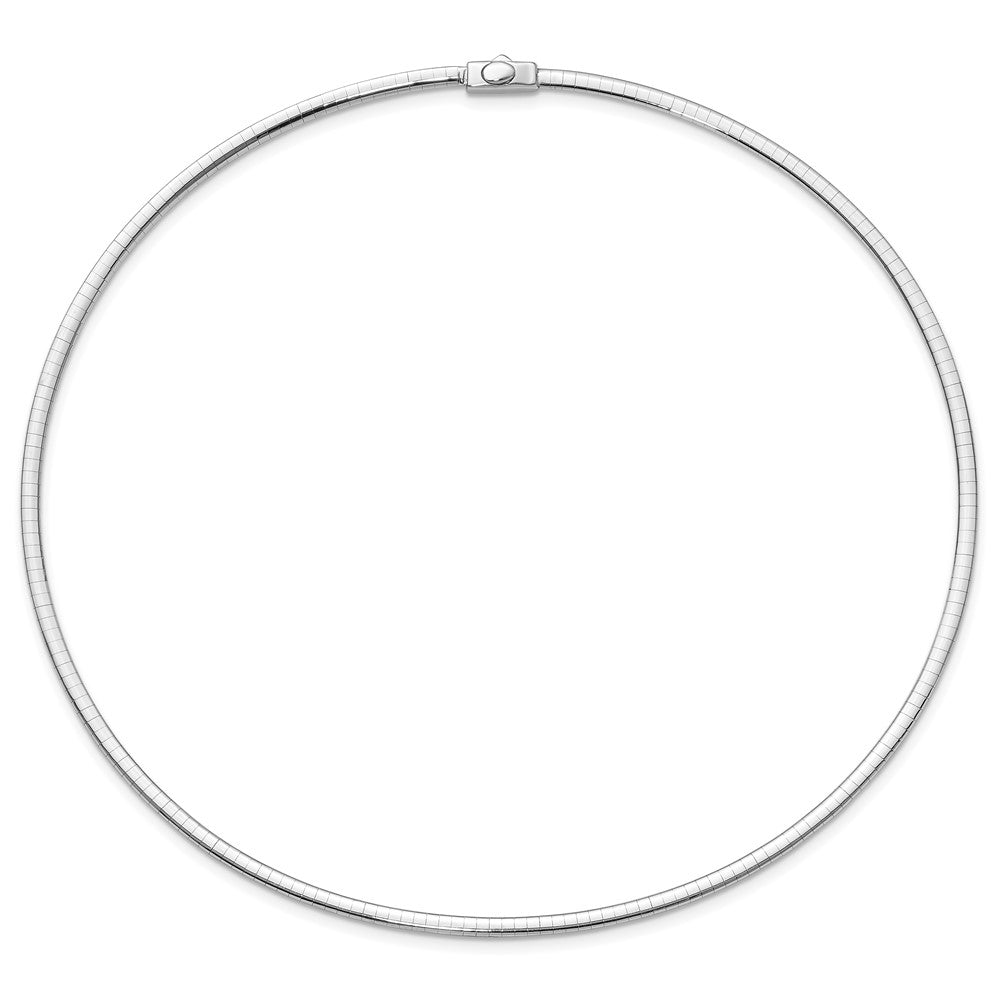 3mm Reversible Omega Necklace