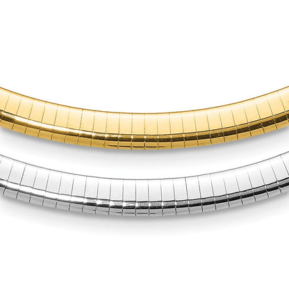 6mm Reversible Omega Necklace