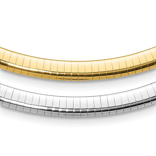 6mm Reversible Omega Necklace