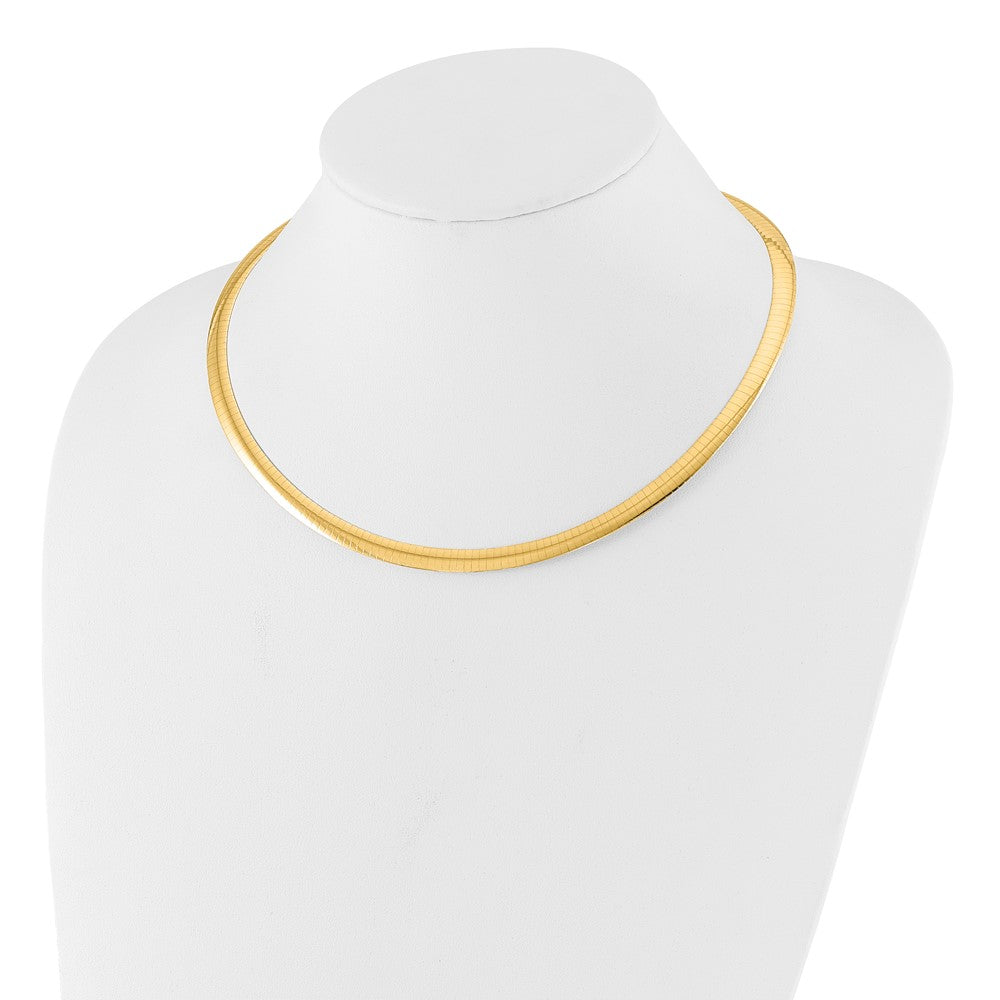 6mm Reversible Omega Necklace