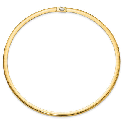 6mm Reversible Omega Necklace