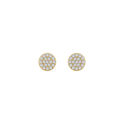 1/3 CTW Natural Diamond Cluster Earrings
