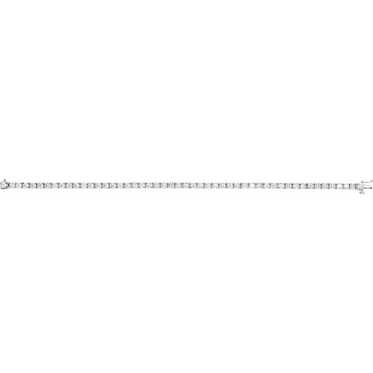 4 1/2 CTW Natural Diamond Line 7 1/4" Bracelet