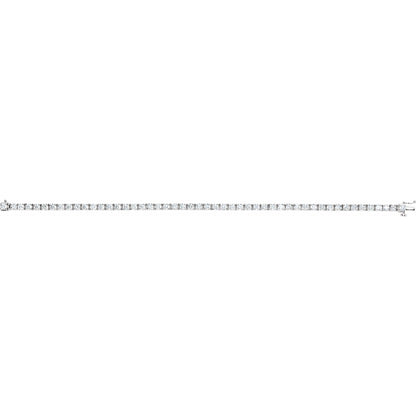 4 1/2 CTW Natural Diamond Line 7 1/4" Bracelet