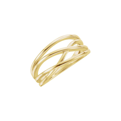 Criss-Cross Ring