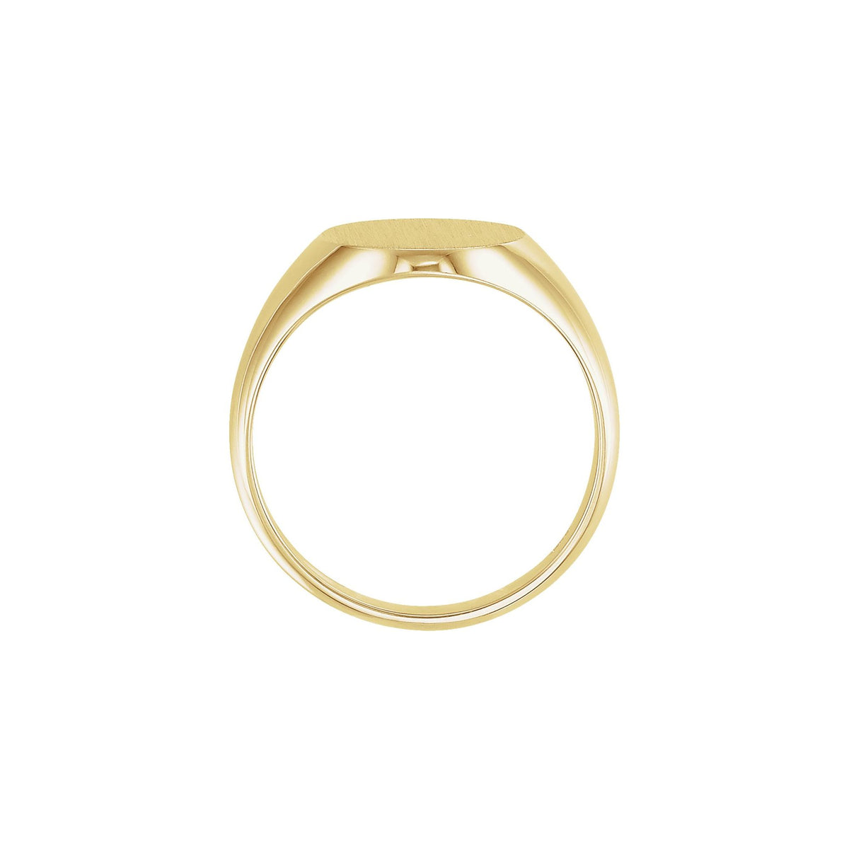 Oval Signet Ring (12 x 10〜22 x 20mm)