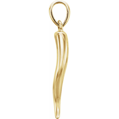 Italian Horn Necklace or Pendant