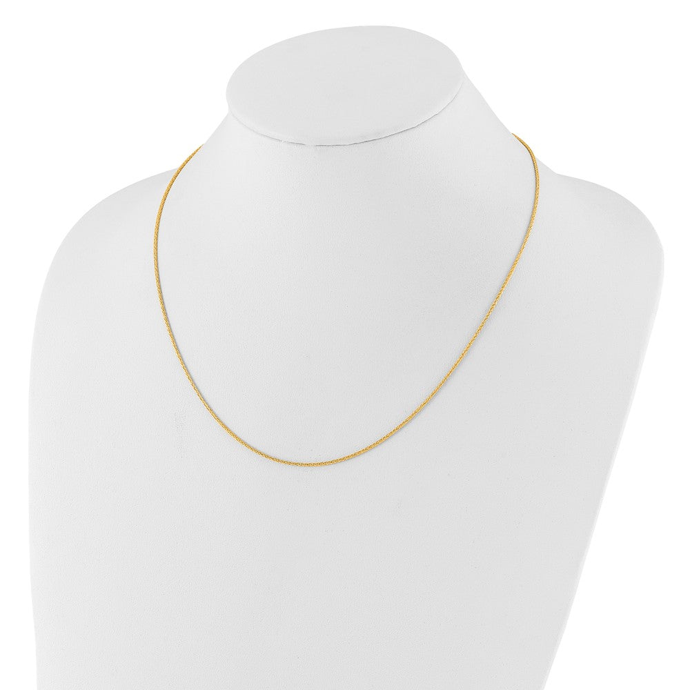 Adjustable 1.4mm Wheat Chain - Yellow Gold