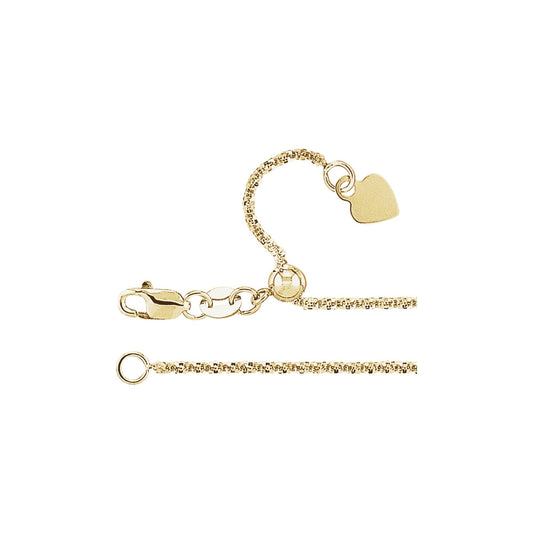 Diamond-Cut Snake Chain 1.4mm