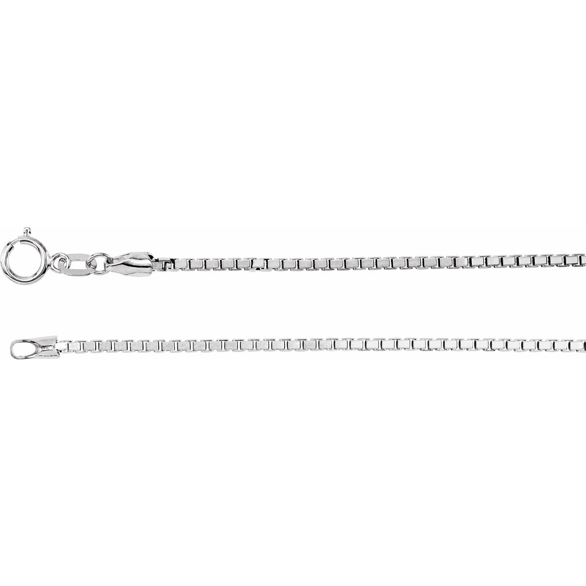 Diamond-Cut Box Chain 1.75mm