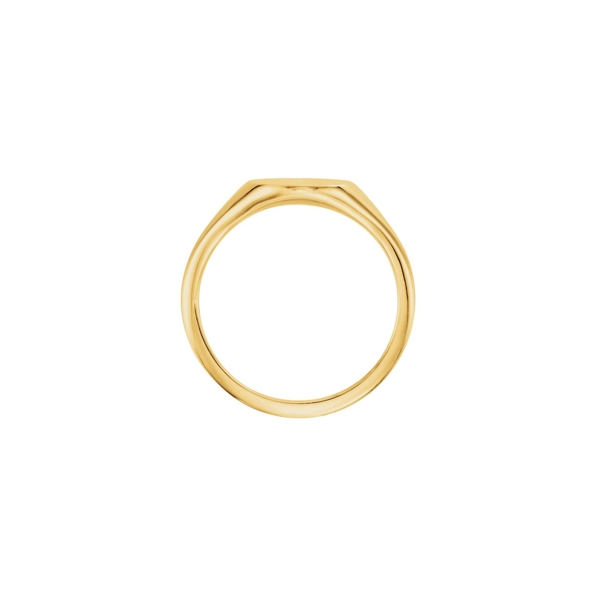 Oval Signet Ring (13 x 11mm)