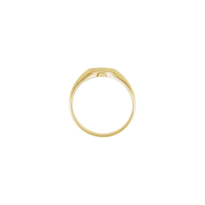 Oval Signet Ring (10 x 8mm)