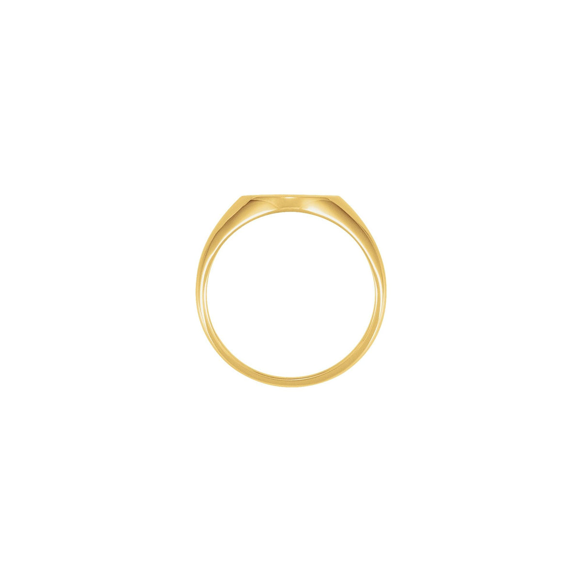 Oval Signet Ring (11 x 9.5mm)
