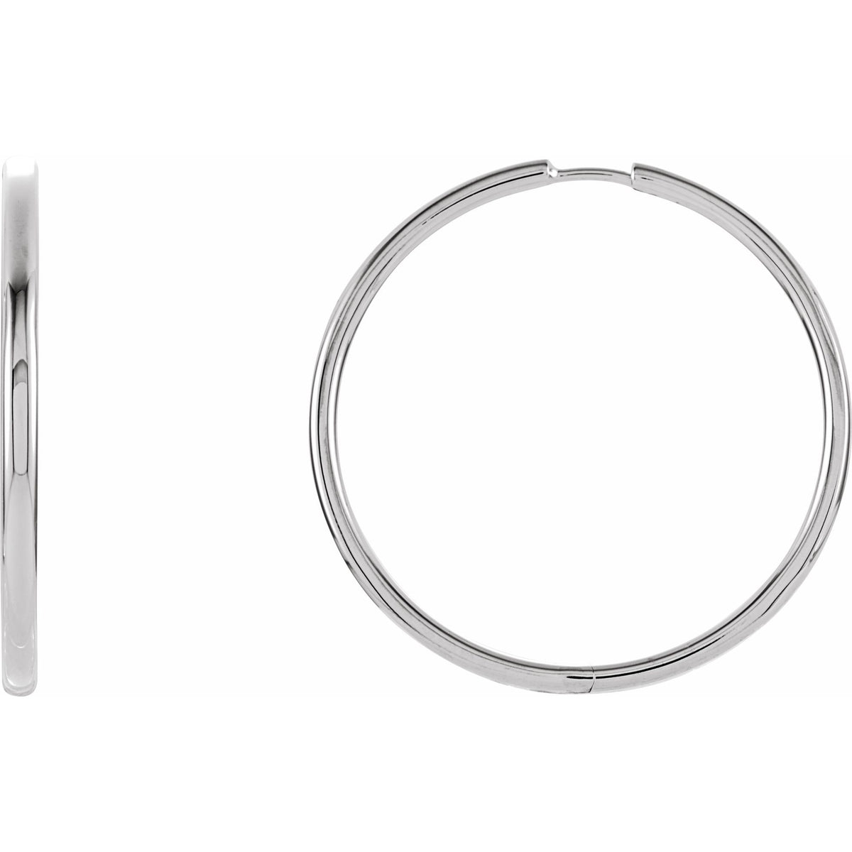Hinged Hoop Earrings 3