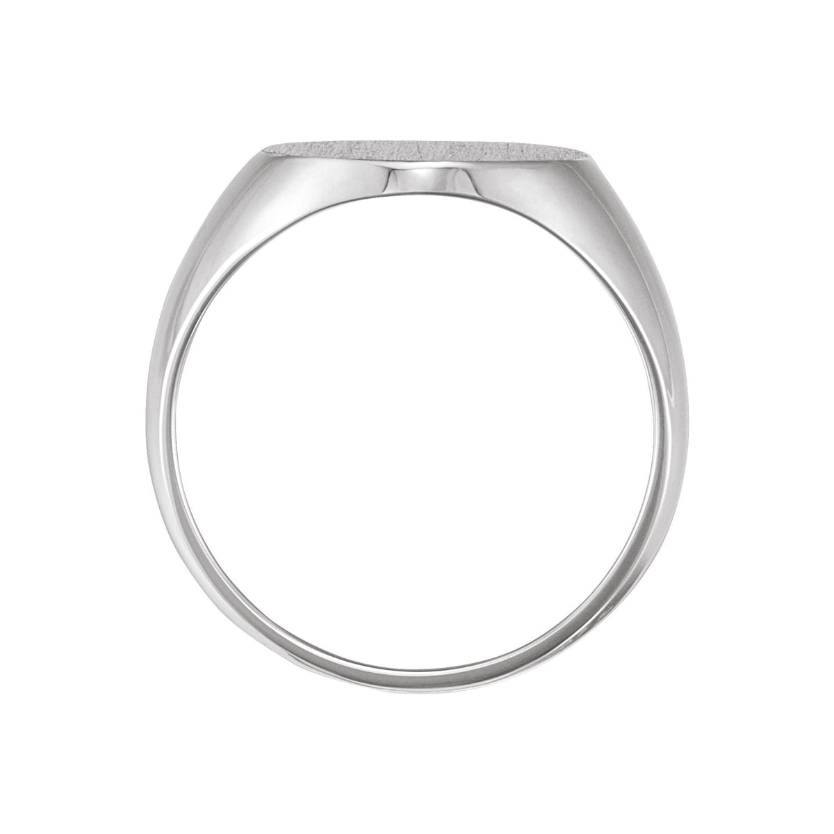 Oval Signet Ring (12 x 10〜22 x 20mm)