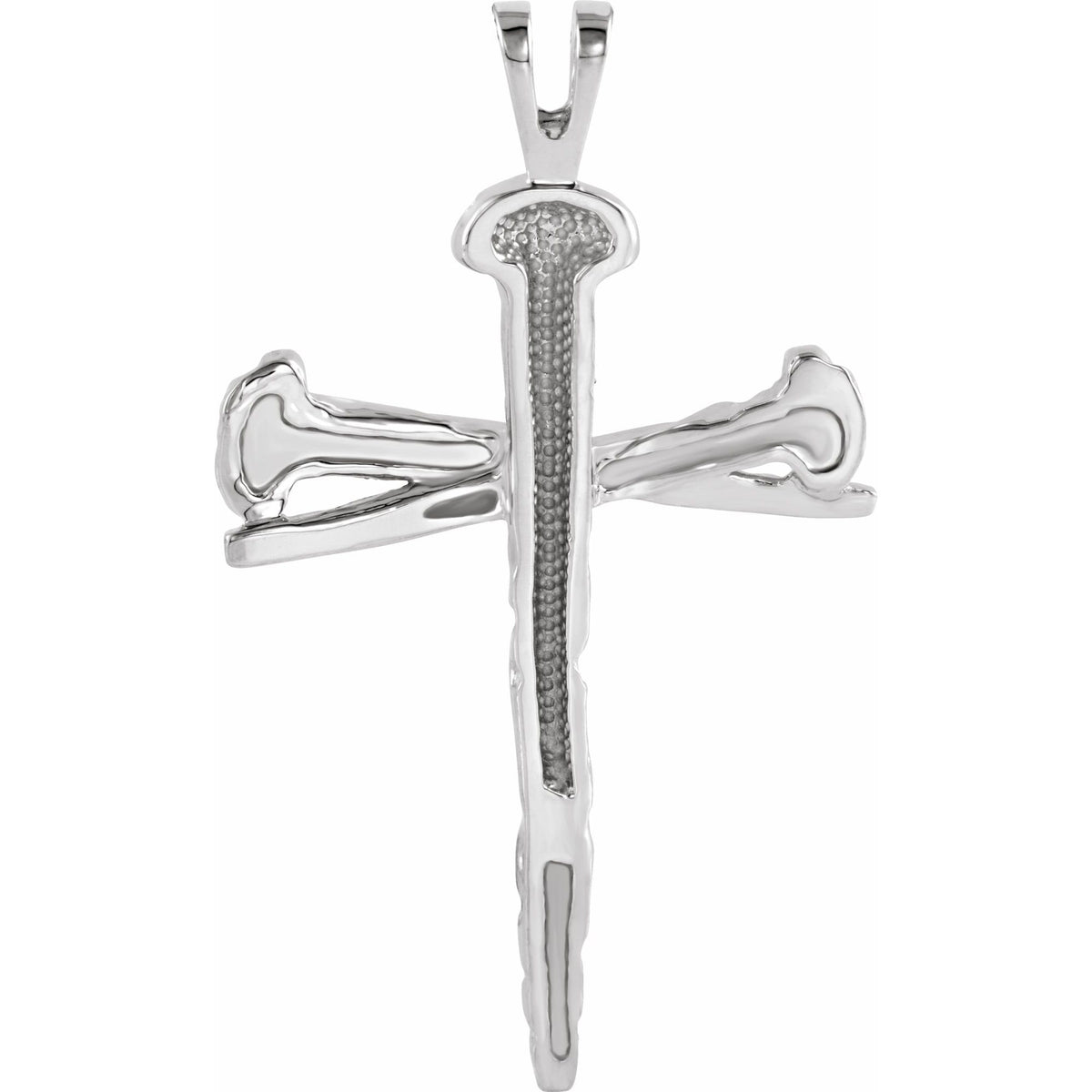 Nail Design Cross Pendant - 3.25g