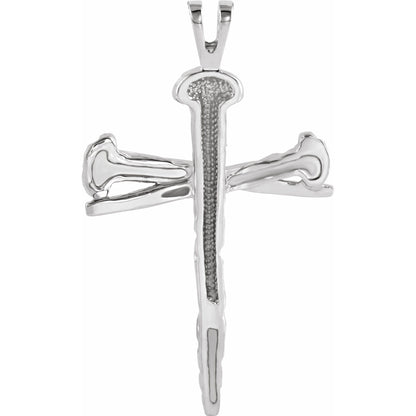 Nail Design Cross Pendant
