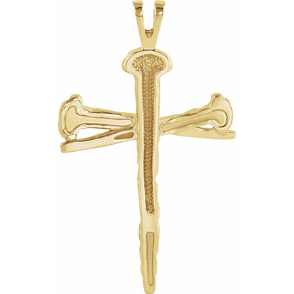 Nail Design Cross Pendant