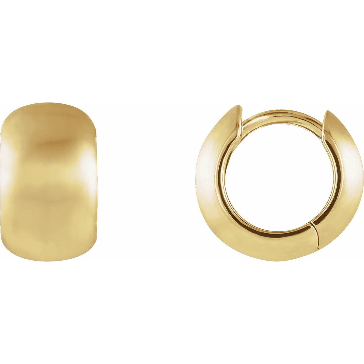 Hinged Hoop Earrings 8