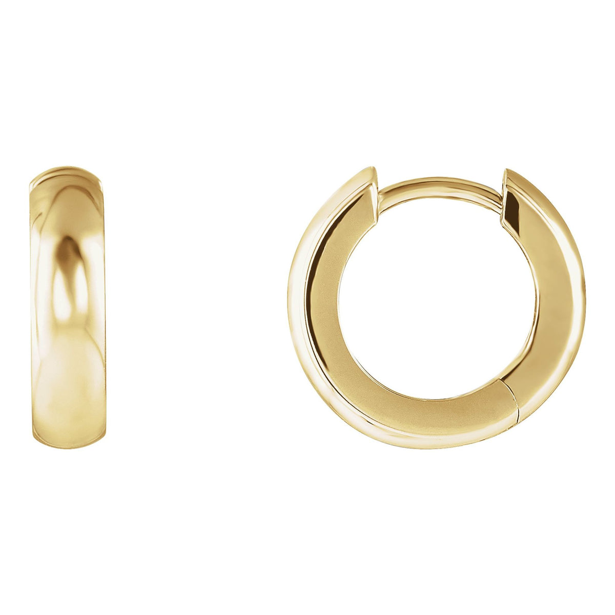 Hinged Hoop Earrings 5