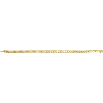 9 1/3 CTW Natural Diamond Line 7" Bracelet