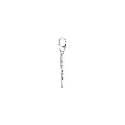 1/3 CTW Natural Diamond Four-Leaf Clover Charm/Pendant