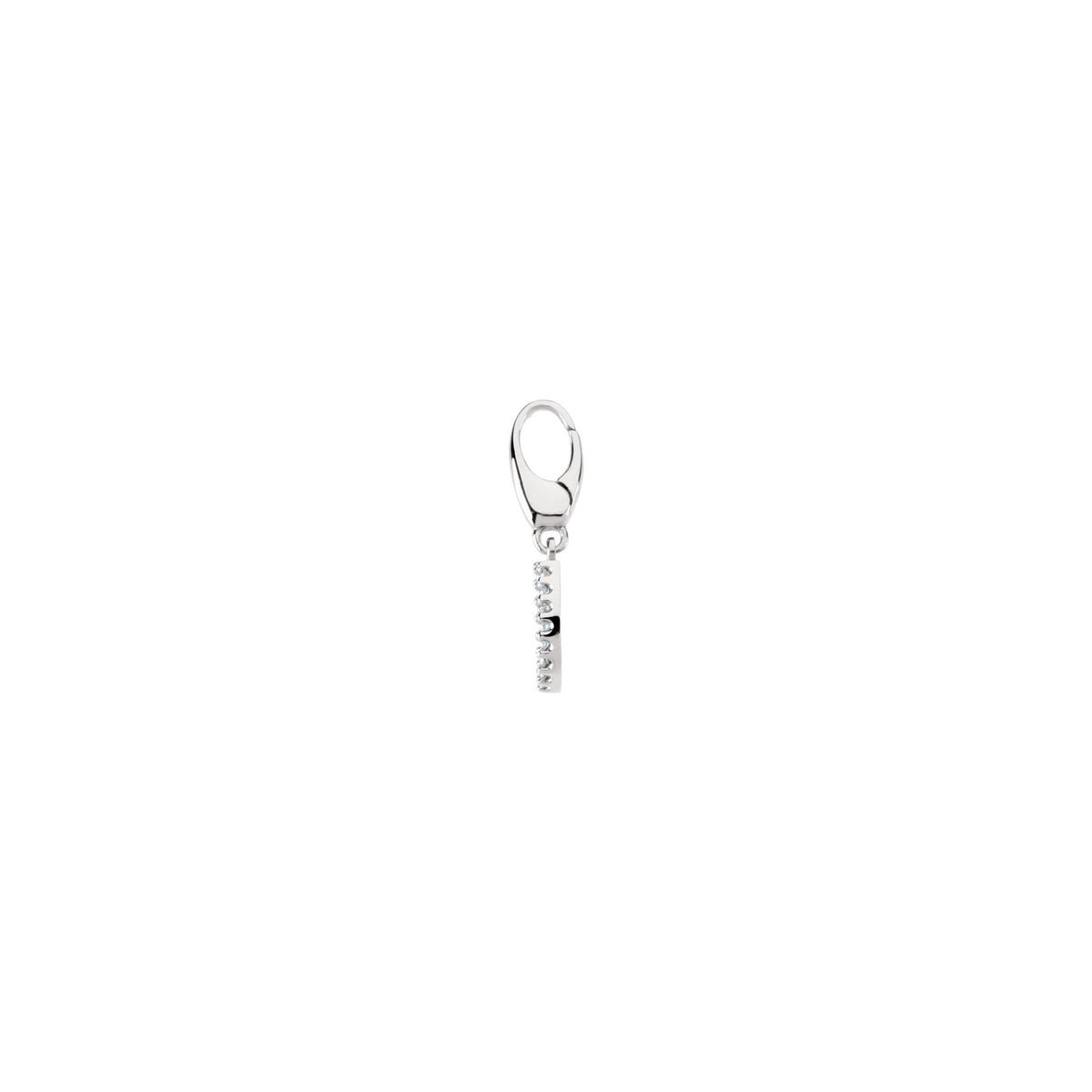0.07 CTW Natural Diamond Horseshoe Charm/Pendant