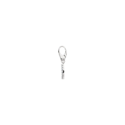 0.07 CTW Natural Diamond Horseshoe Charm/Pendant