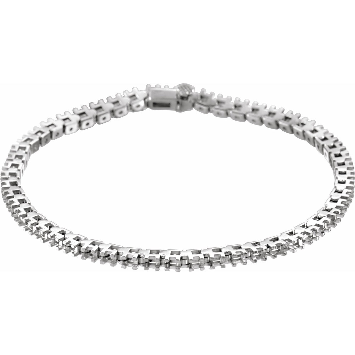 2 1/8 CTW Natural Diamond Line 7" Bracelet