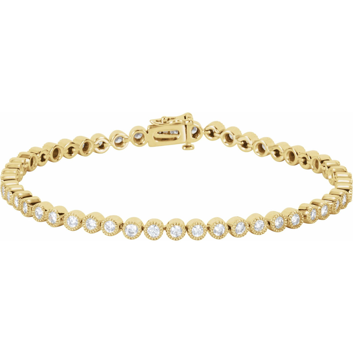 2 CTW Natural Diamond Line 7 1/4" Bracelet