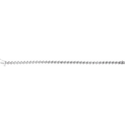 1 1/2 CTW Natural Diamond Line 7 1/4" Bracelet