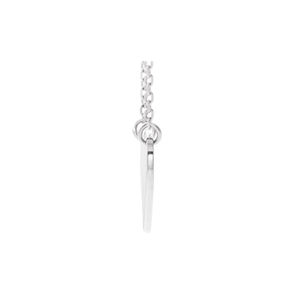 Engravable Heart 16-18" Necklace