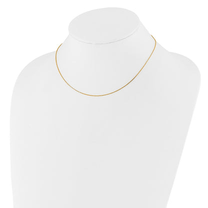 10K 1.05mm Diamond-cut Cable 1in + 1in Adjustable Chain