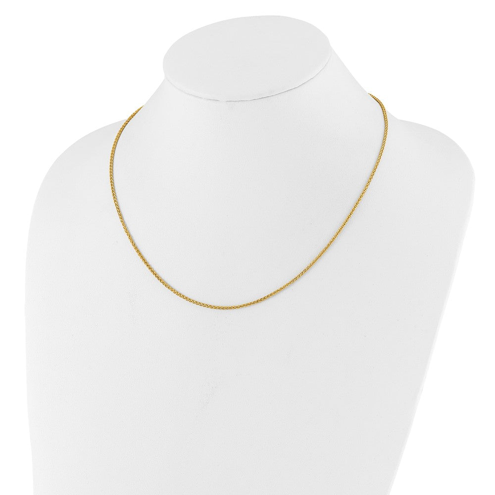 10K Adjustable 1.6mm Semi Solid Spiga Chain