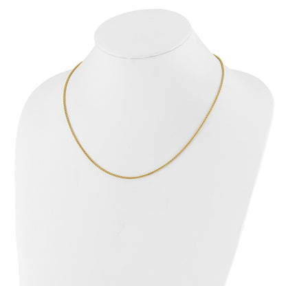 10K Adjustable 1.6mm Semi Solid Spiga Chain