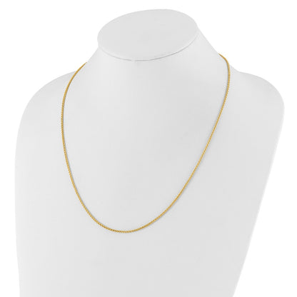 10K Adjustable 1.6mm Semi Solid Spiga Chain
