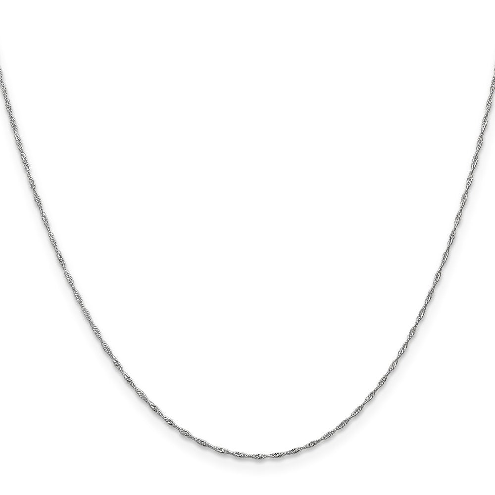 10K 1mm Singapore Chain