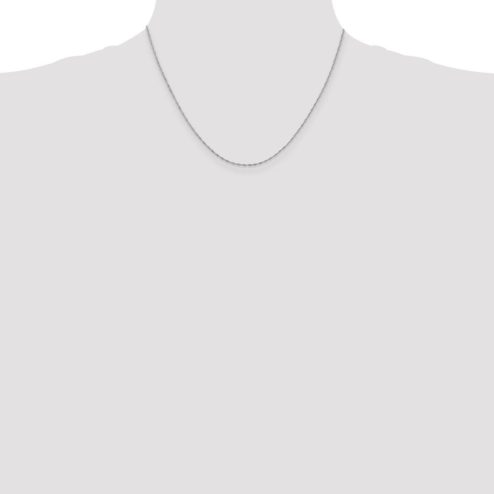 10K 1mm Singapore Chain
