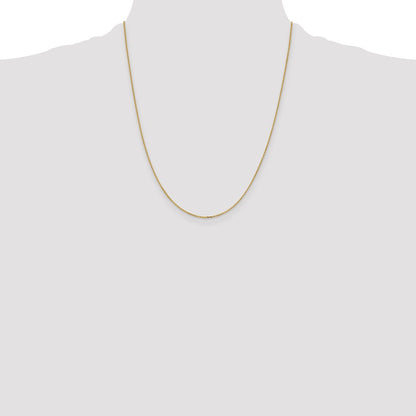 10K 1.05mm Diamond-cut Cable Chain
