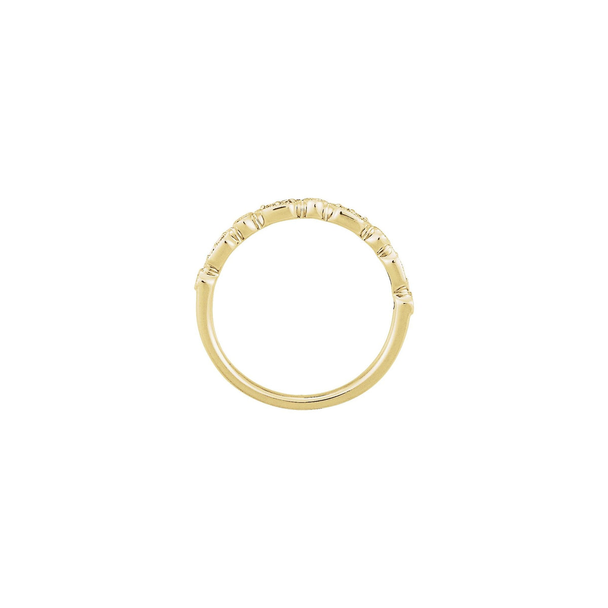 1/8 CTW Natural Diamond Stackable Ring