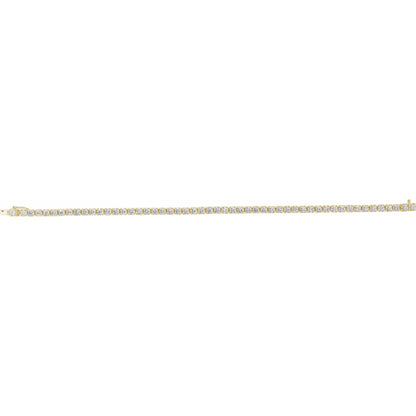 5 CTW Natural Diamond Line 7" Bracelet