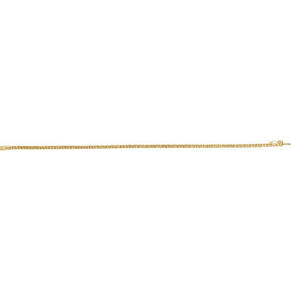 1 CTW Natural Diamond Line 7" Bracelet - 1.35mm Width