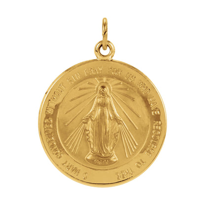 Miraculous Medal Necklace or Pendant