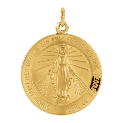 Miraculous Medal Necklace or Pendant