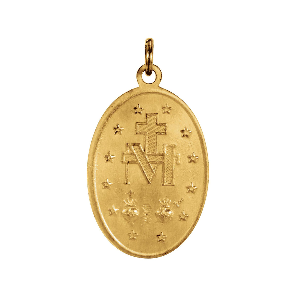19x14 mm Oval Miraculous Medal