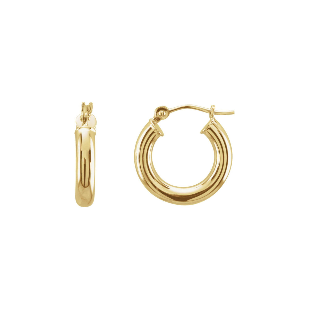 Tube Hoop Earrings 4