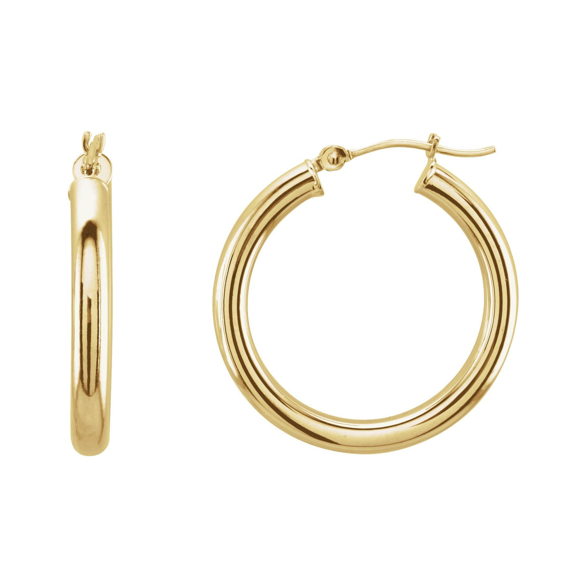Tube Hoop Earrings 4
