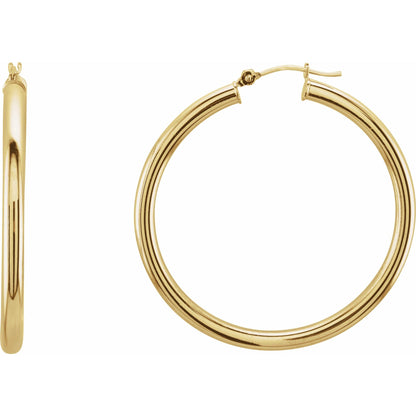 Tube Hoop Earrings 4