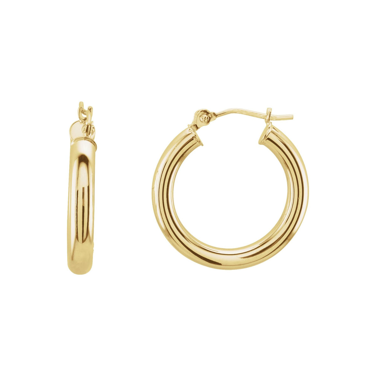 Tube Hoop Earrings 4